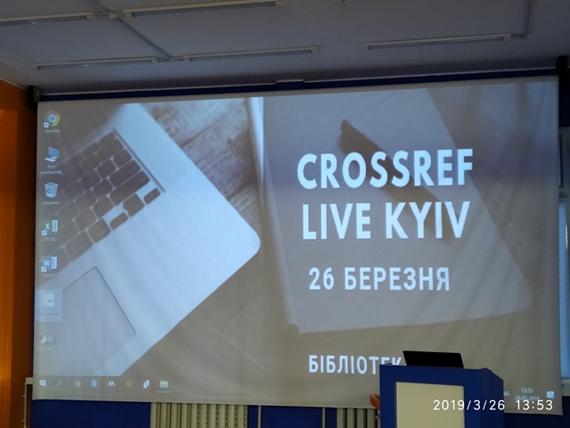 Crossref LIVE Kyiv